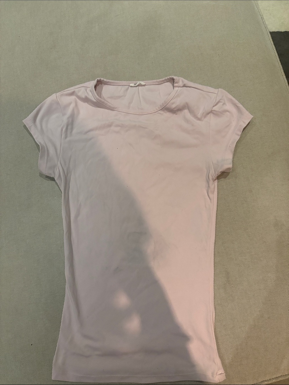 Garage Light Pink Short Sleeve Crewneck Tee